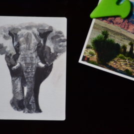L’ elephant Art Magnet
