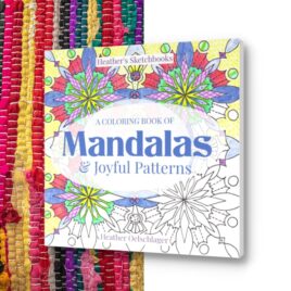 coloring book of mandalas and joyful patterns